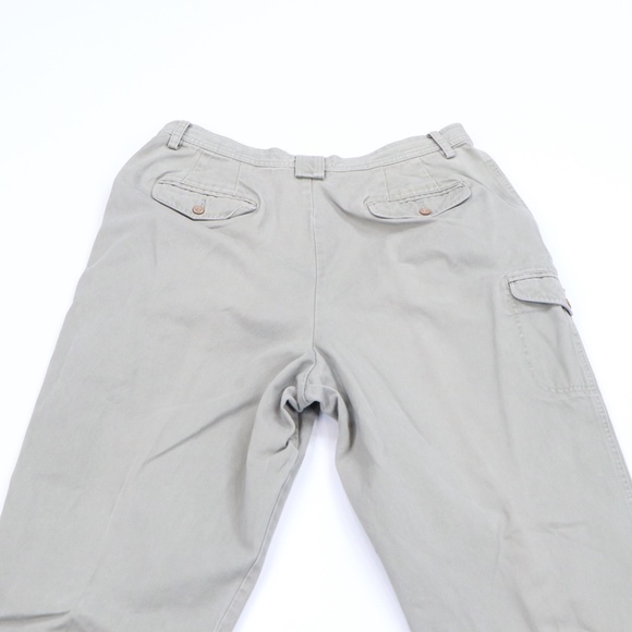 Vts 90s Eddie Bauer Pleated 5 Pocket Chino Pants - Picture 6 of 7